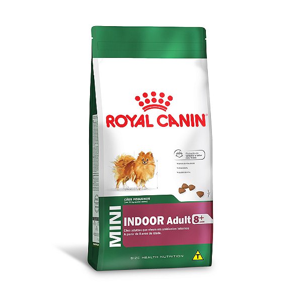 RAÇÃO MINI INDOOR SÊNIOR 2,5 KG