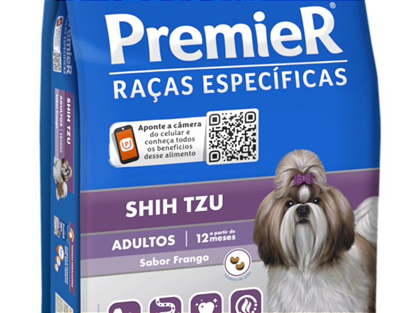 RAÇÃO Premier ESP 7,5KG CÃES ADULTOS SHIHTZU