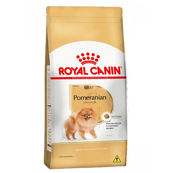RAÇÃO ROYAL CANIN 7,5KG POMERANIAN ADULTOS