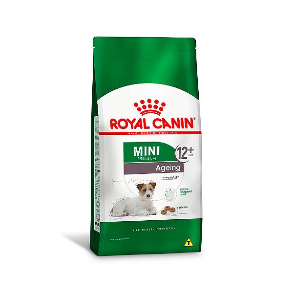 Royal Canin Mini Ageing 12+ para Cães Idosos de Porte Pequeno com 12 Anos ou mais