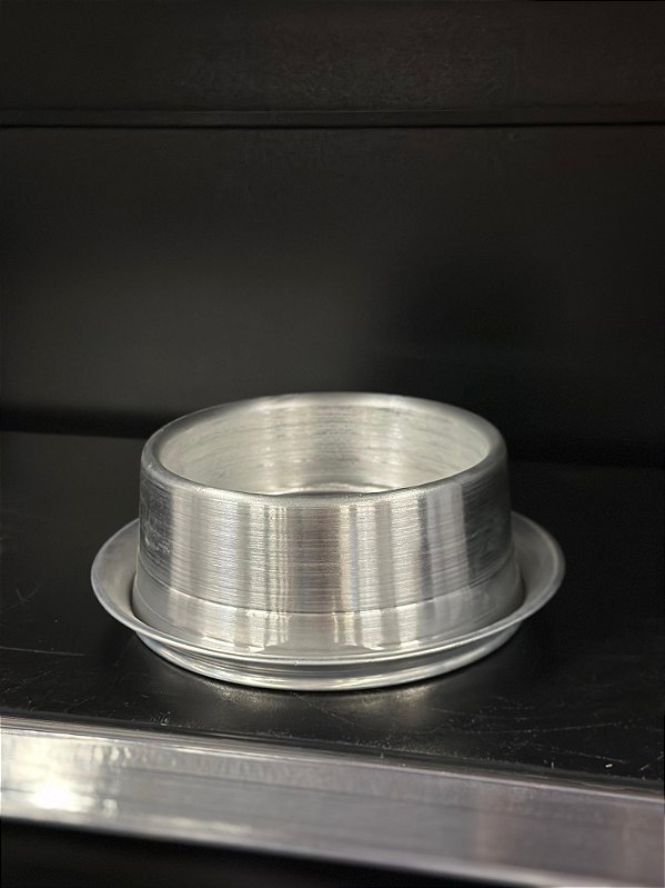 COMEDOURO ALUMINIO PESADO COM BORDA