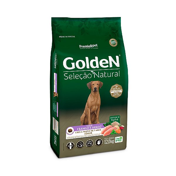 GOLDEN 12KG C/AD/SEN NATURAL