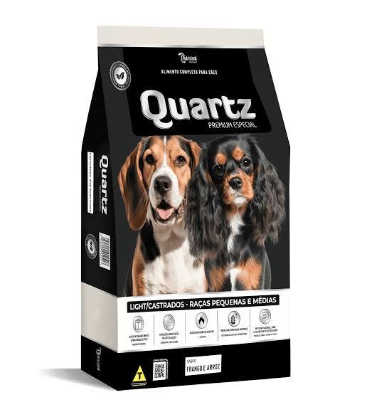 Quartz 10,1kg Light Castrado Raças Pequenas/Média