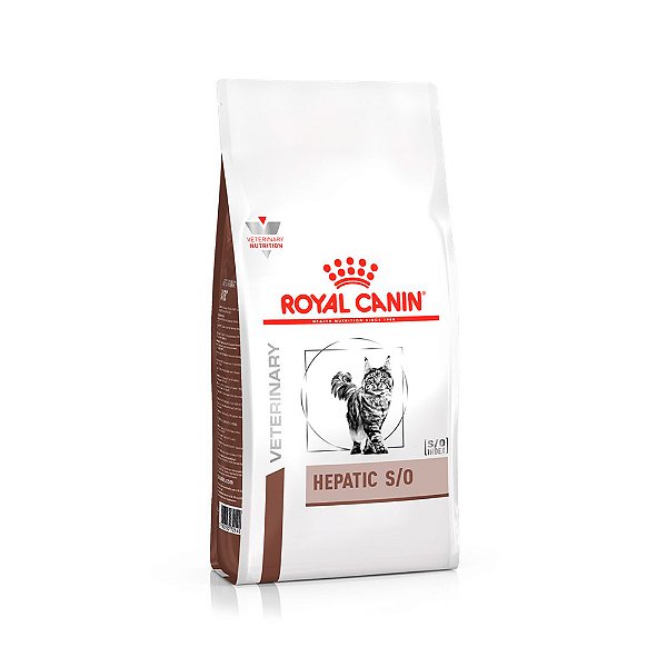 Ração Royal Canin Veterinary Diet Hepatic para Gatos Adultos 1,5kg