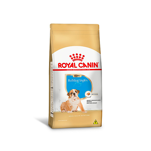 Ração Royal Canin Bulldog Inglês para Cães Filhotes 10,1kg