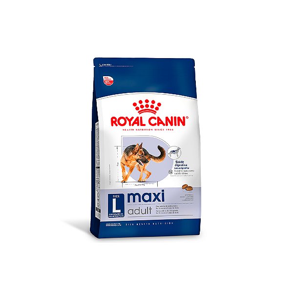 Ração Royal Canin Maxi Adult 5+ para Cães Adultos 5+ anos de Raças Grandes 12kg