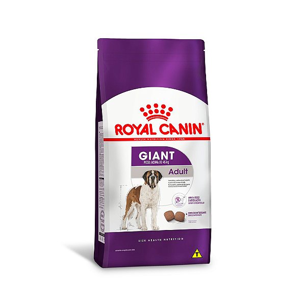 Ração Royal Canin Giant Adult para Cães Adultos de Raças Gigantes 15kg