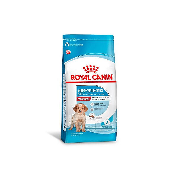 Ração Royal Canin Medium Junior para Cães Filhotes de Raças Médias 15kg
