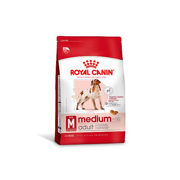 Ração Royal Canin Medium Adult para Cães Adultos de Raças Médias 15kg