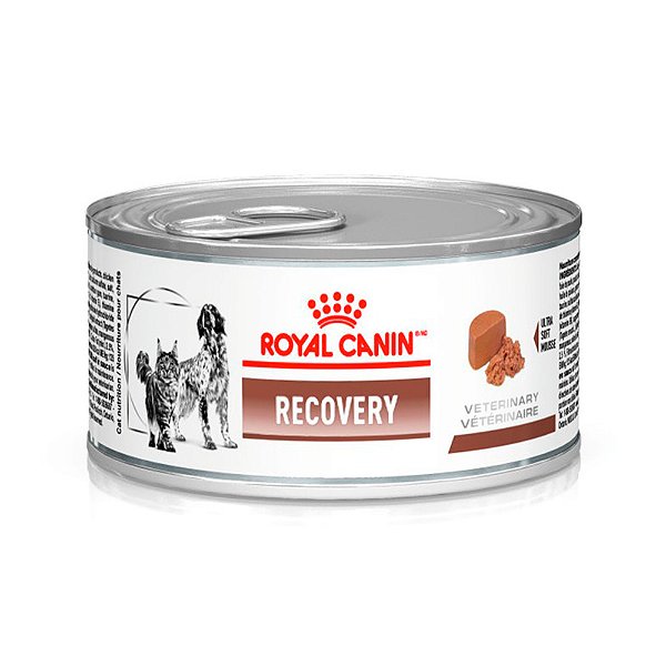 Ração Úmida Royal Canin Veterinary Diet Recovery para Cães e Gatos 195g