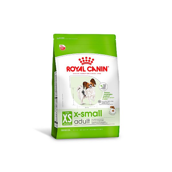Ração Royal Canin X-Small Adult para Cães Adultos de Raças Mini 1kg