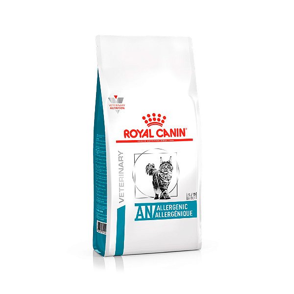 Ração Royal Canin Veterinary Diet Anallergenic para Gatos Adultos 2,5kg