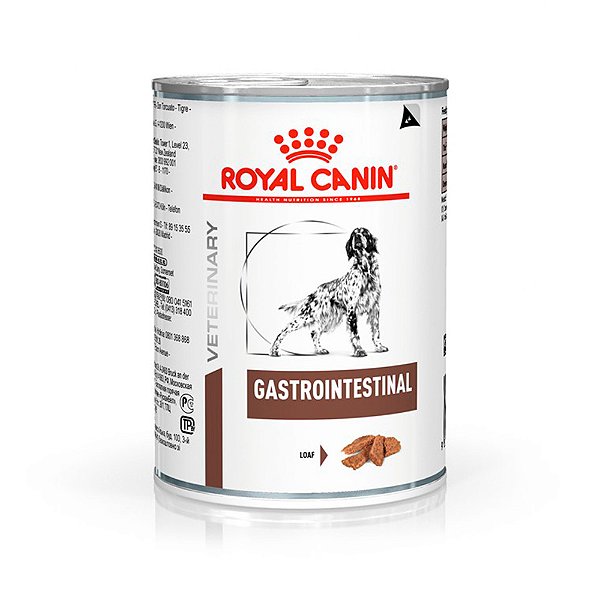 Ração Úmida Royal Canin Veterinary Diet Gastrointestinal para Cães Adultos 400g