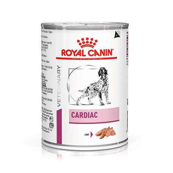 Ração Úmida Royal Canin Veterinary Diet Cardiac para Cães Adultos 410g