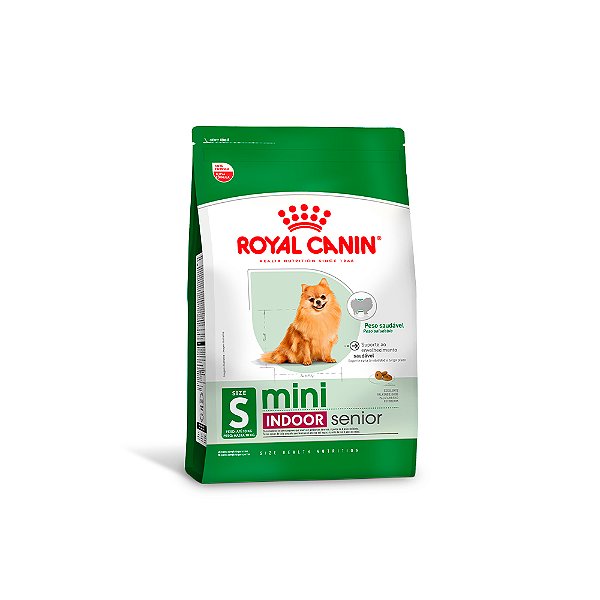 Ração Royal Canin Indoor para Cães Sênior de Raças Pequenas 7,5kg