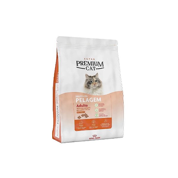 Ração Royal Canin Super Premium Cat Beleza da Pelagem para Gatos Adultos 7,5kg