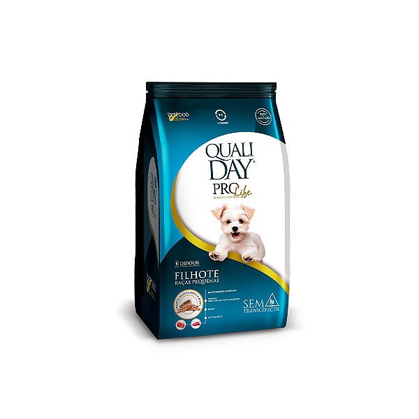 Ração Qualiday Prolife Frango para Cães Filhotes de Raças Pequenas 10,1kg