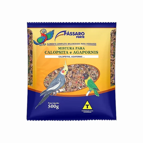 Mistura Pássaro Forte para Calopsita 500g