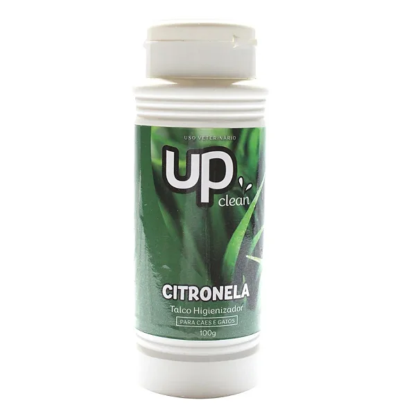 Talco Up Clean Citronela para Pets 100g