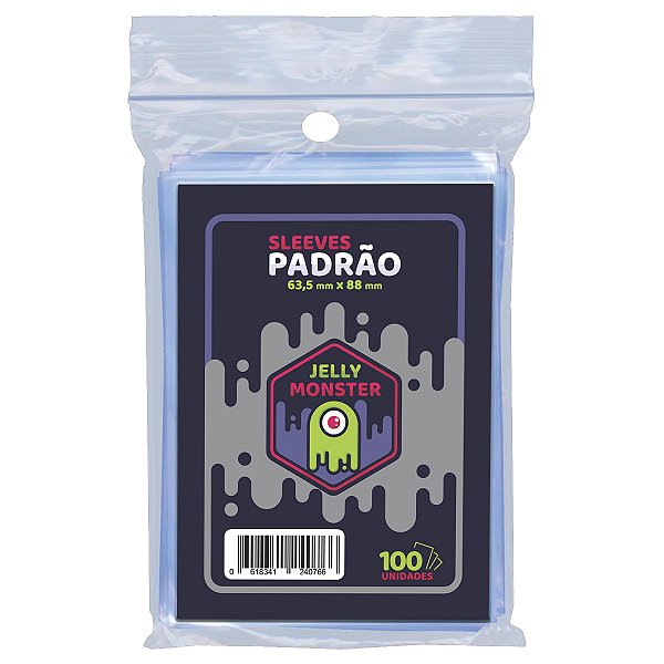 Sleeves Padrão (63,5x88mm) - 10 Pacotes