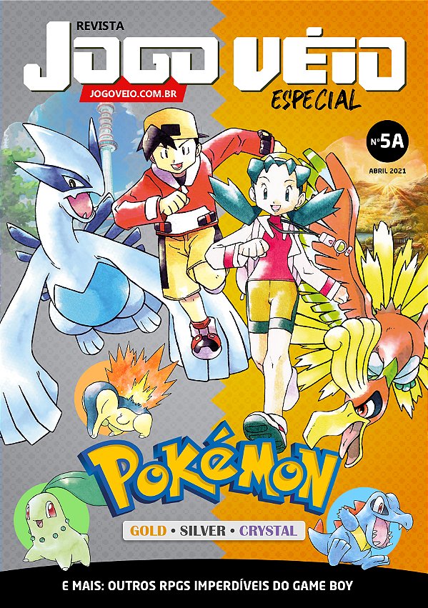 Revista Jogo Véio Nº 5A – Pokémon Gold / Silver / Crystal