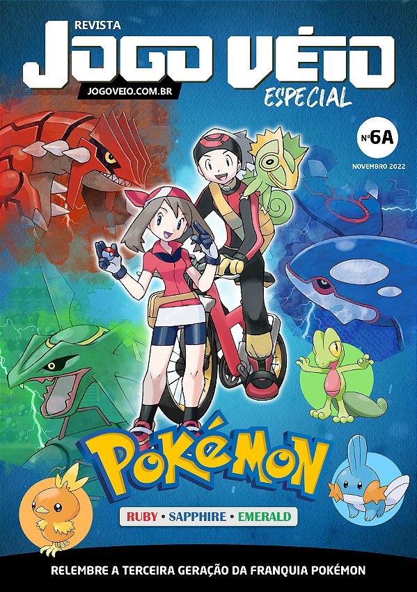 Revista Jogo Véio Nº 6A – Pokémon Ruby / Sapphire / Emerald