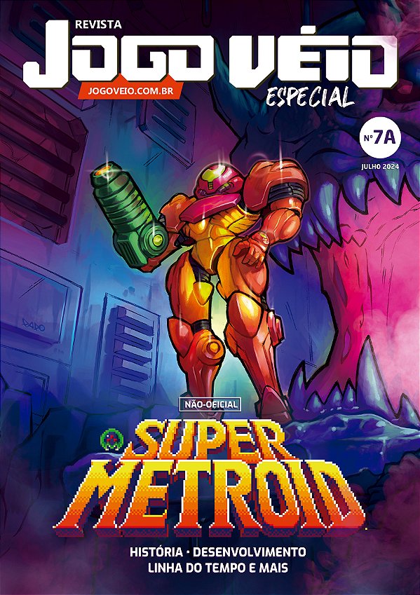 Revista Jogo Véio Nº 7A – Super Metroid