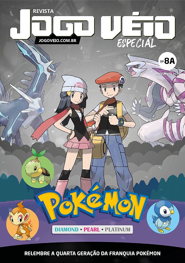 Revista Jogo Véio Nº 8A – Pokémon Diamond / Pearl / Platinum