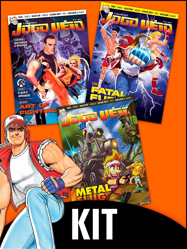 Kit de Revistas - Neo Geo