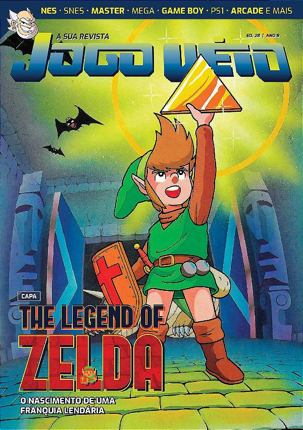 [Pré-venda] Revista Jogo Véio Nº 28 | The Legend of Zelda