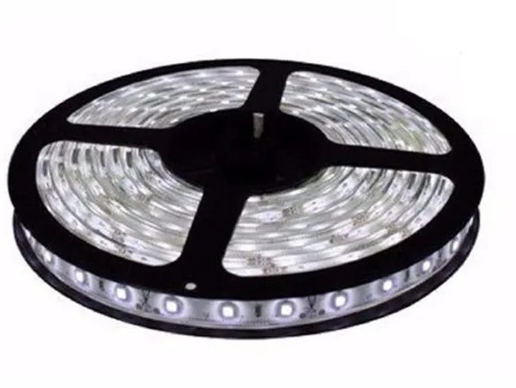 Fita Led 12v 2835-240 Led-10mm-2200lm 6500k IP20 20w (5 metros) 47015