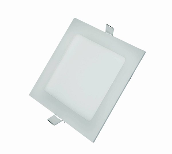Plafon Led Quadrado de Embutir 24W 6000K