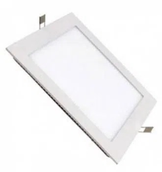 Plafon Led Quadrado de Embutir 12W 3000K 21025