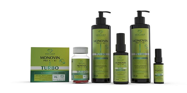 Linha Monovim Turbo ( crescimento e Fortalecimento Capilar)