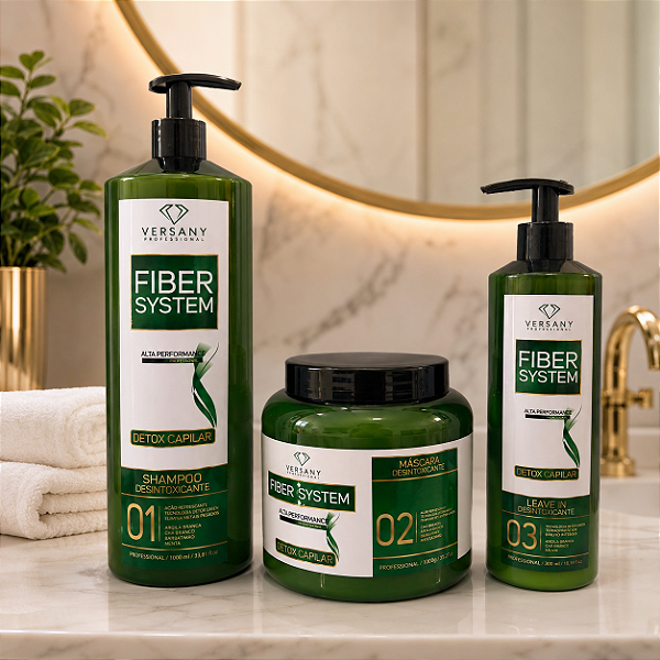 Linha Fiber System Detox Capilar