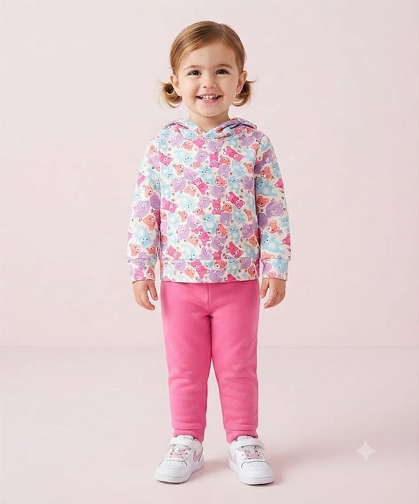 Conjunto Soft com Capuz
