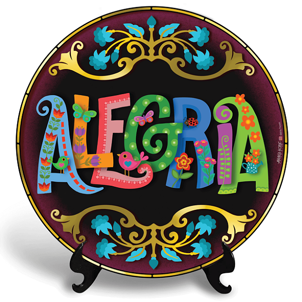 Alegria (Azulejo Redondo)