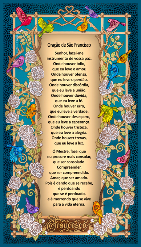 Oração de São Francisco (Print)