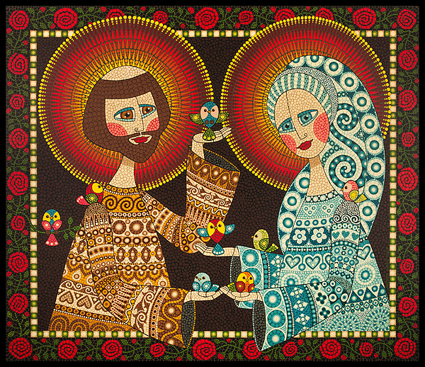 São Francisco e Santa Clara (Print)