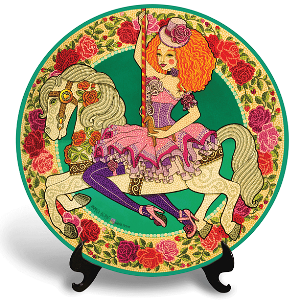 Carrossel (Azulejo Redondo)