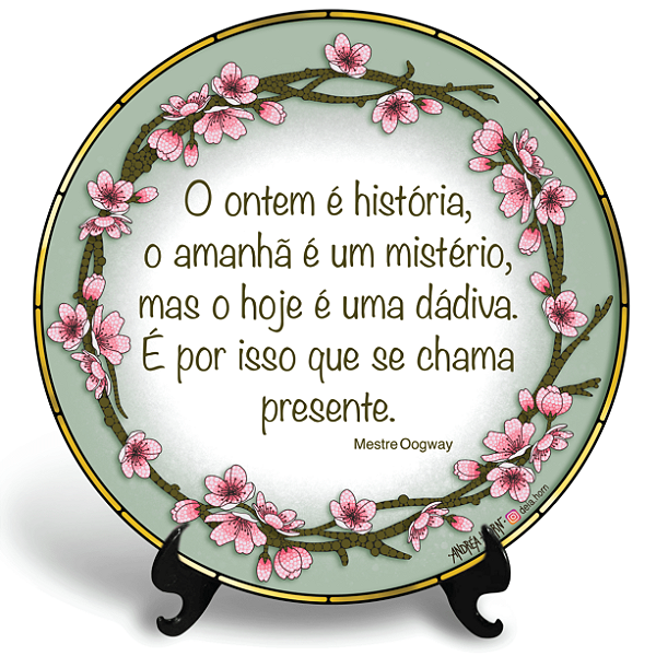 Presente (Azulejo Redondo)