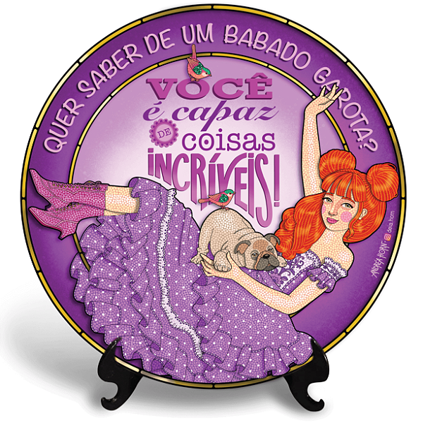 Você é Incrível (Azulejo Redondo)