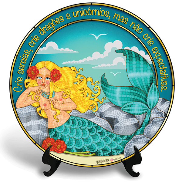 Sereia (Azulejo Redondo)