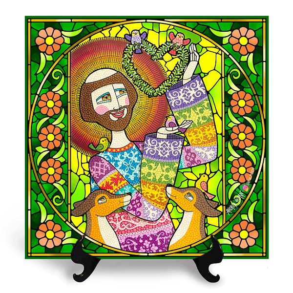 Francisco Coração (Azulejo Quadrado)