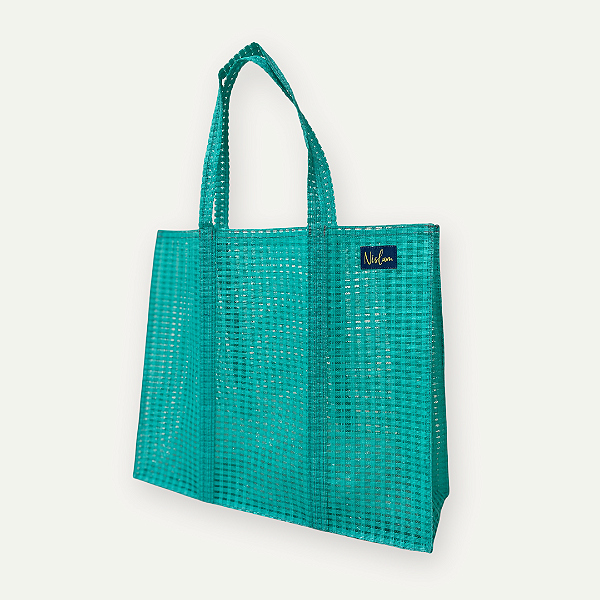 Ecobag Medium Verde Piscina