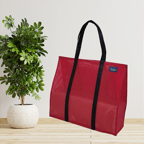 Ecobag Medium Pitaya & Alça Black