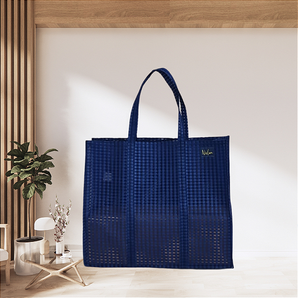 Ecobag Medium Azul Marinho