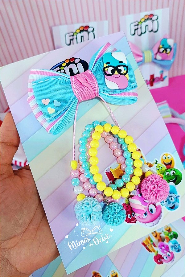 Kit laço Fini com pulseira