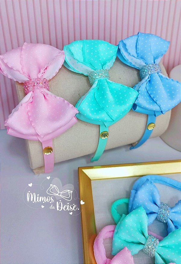 Laço Lavínia na tiara