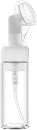 Frasco Pump Espumador Escova Silicone Limpeza Facial - Limpeza profunda e suave